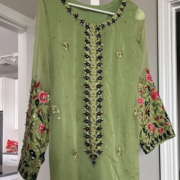 Other - Pakistani kurta with pants in green